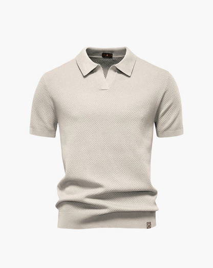 CAPRI V-Neck Polo Shirt - Effortless Style and All-Day Comfort