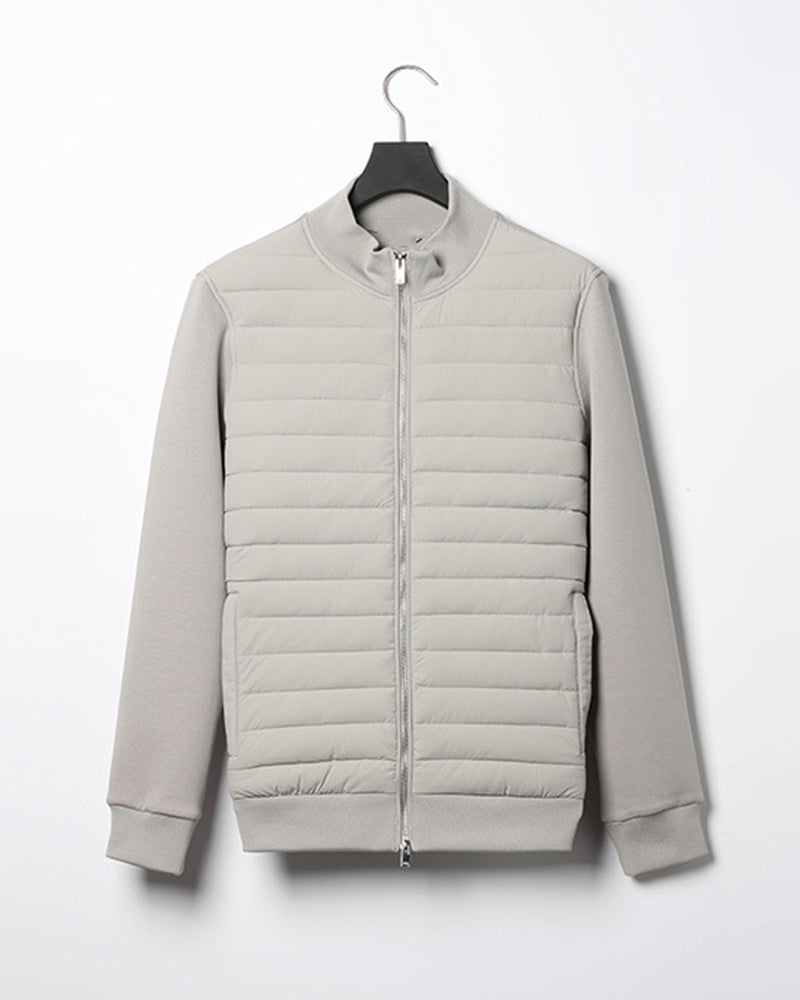 Stockholm Premium Quilted Hybrid Jacket — Sleek, Cozy & Weather-Ready