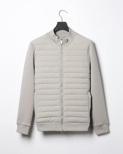 Stockholm Premium Quilted Hybrid Jacket — Sleek, Cozy & Weather-Ready