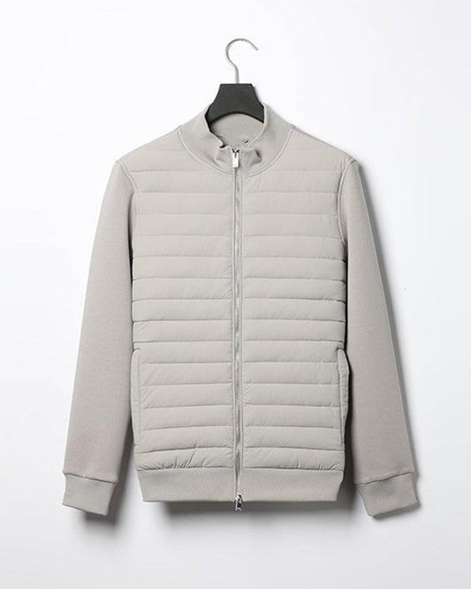 Stockholm Premium Quilted Hybrid Jacket — Sleek, Cozy & Weather-Ready