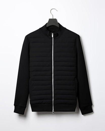 Stockholm Premium Quilted Hybrid Jacket — Sleek, Cozy & Weather-Ready