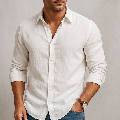 Amalfi Linen Shirt - Crisp, Lightweight Comfort
