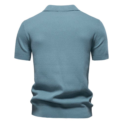CAPRI V-Neck Polo Shirt - Effortless Style and All-Day Comfort